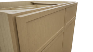 Fabuwood Luna Natural Oak B33 Base Standard Cabinet, Detail View