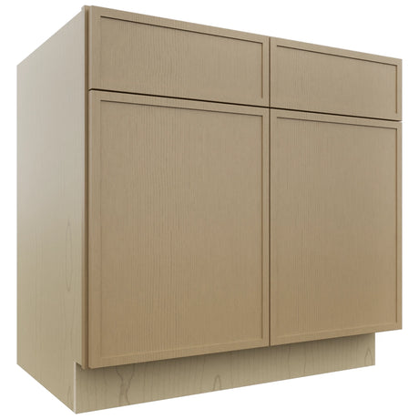 Fabuwood Luna Natural Oak B36 Base Standard Cabinet, Front View