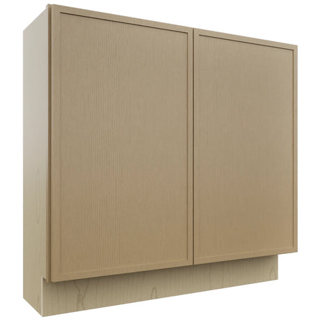 Fabuwood Luna Natural Oak B36FD-12D Base Full Door Cabinet, Front View