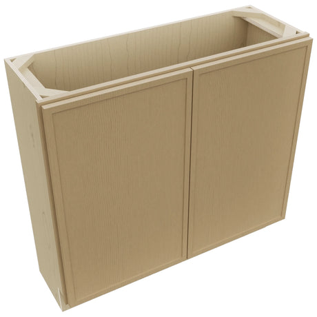 Fabuwood Luna Natural Oak B36FD-12D Base Full Door Cabinet, Top View