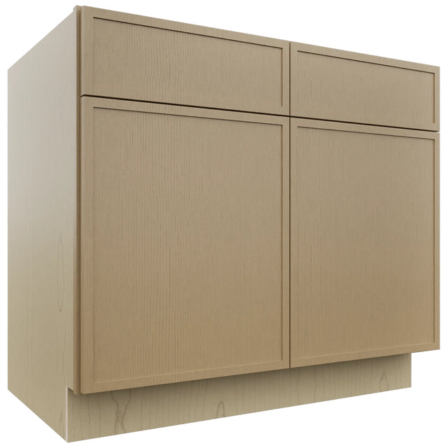 Fabuwood Luna Natural Oak B39 Base Standard Cabinet, Front View