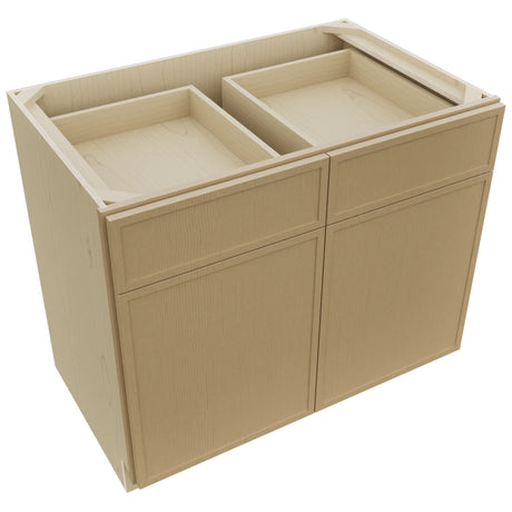 Fabuwood Luna Natural Oak B39 Base Standard Cabinet, Top View