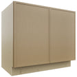 Fabuwood Luna Natural Oak B39FD Base Full Door Cabinet, Front View