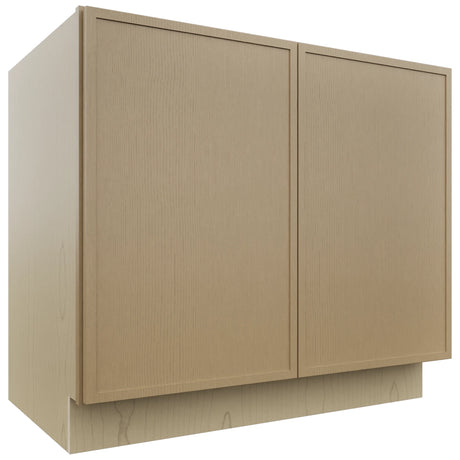 Fabuwood Luna Natural Oak B39FD Base Full Door Cabinet, Front View