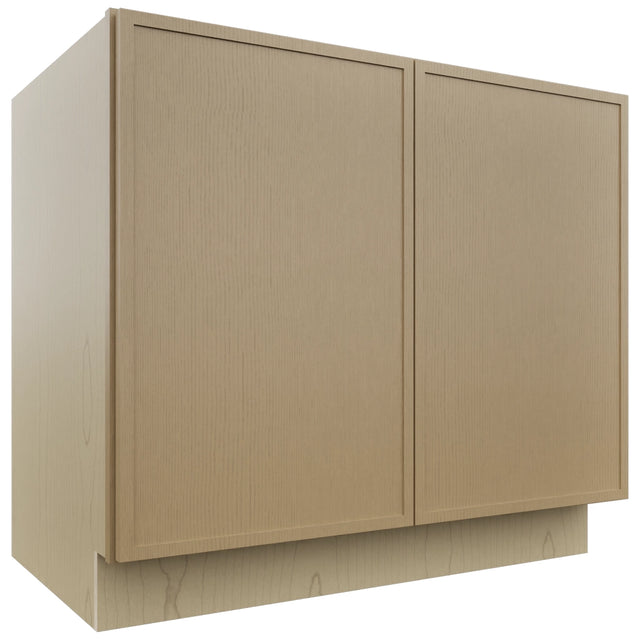 Fabuwood Luna Natural Oak B39FD Base Full Door Cabinet, Front View