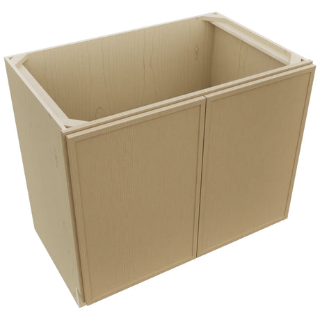 Fabuwood Luna Natural Oak B39FD Base Full Door Cabinet, Top View
