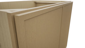 Fabuwood Luna Natural Oak B39FD Base Full Door Cabinet, Detail View