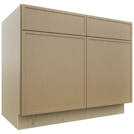 Fabuwood Luna Natural Oak B42 Base Standard Cabinet, Front View