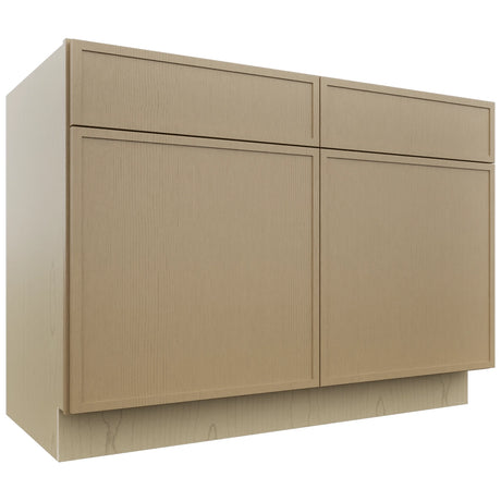 Fabuwood Luna Natural Oak B48 Base Standard Cabinet, Front View