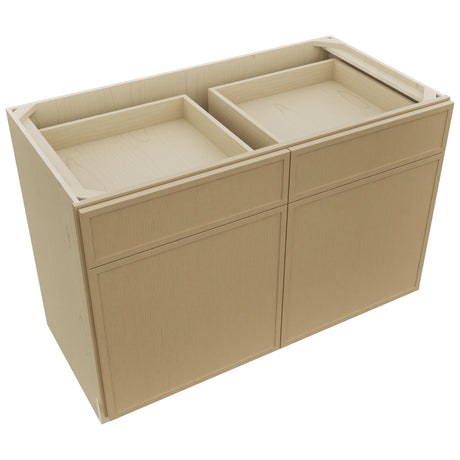 Fabuwood Luna Natural Oak B48 Base Standard Cabinet, Top View