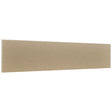 Fabuwood Luna Natural Oak BBM Molding, Front View