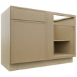 Fabuwood Luna Natural Oak BLB48/51 Base Corner Blind Cabinet, Front View