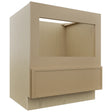 Fabuwood Luna Natural Oak BMC30 Base Microwave Cabinet, Front View