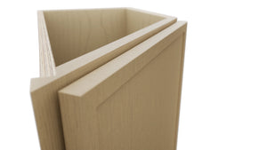 Fabuwood Luna Natural Oak BTR12 Base Transitional Cabinet, Detail View