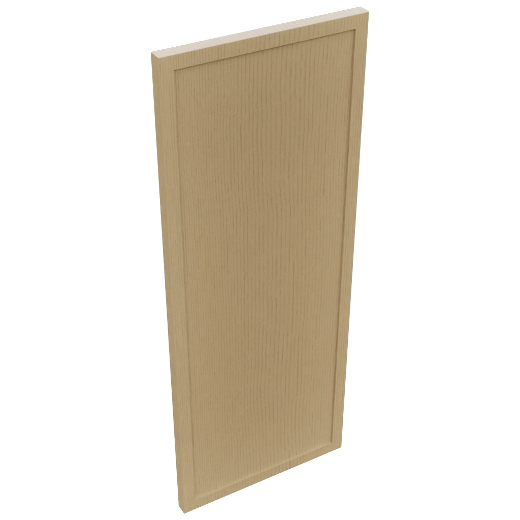 Fabuwood Luna Natural Oak DD W1230 DOOR Panel, Top View