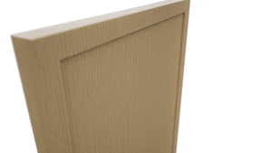 Fabuwood Luna Natural Oak DD W1230 DOOR Panel, Detail View