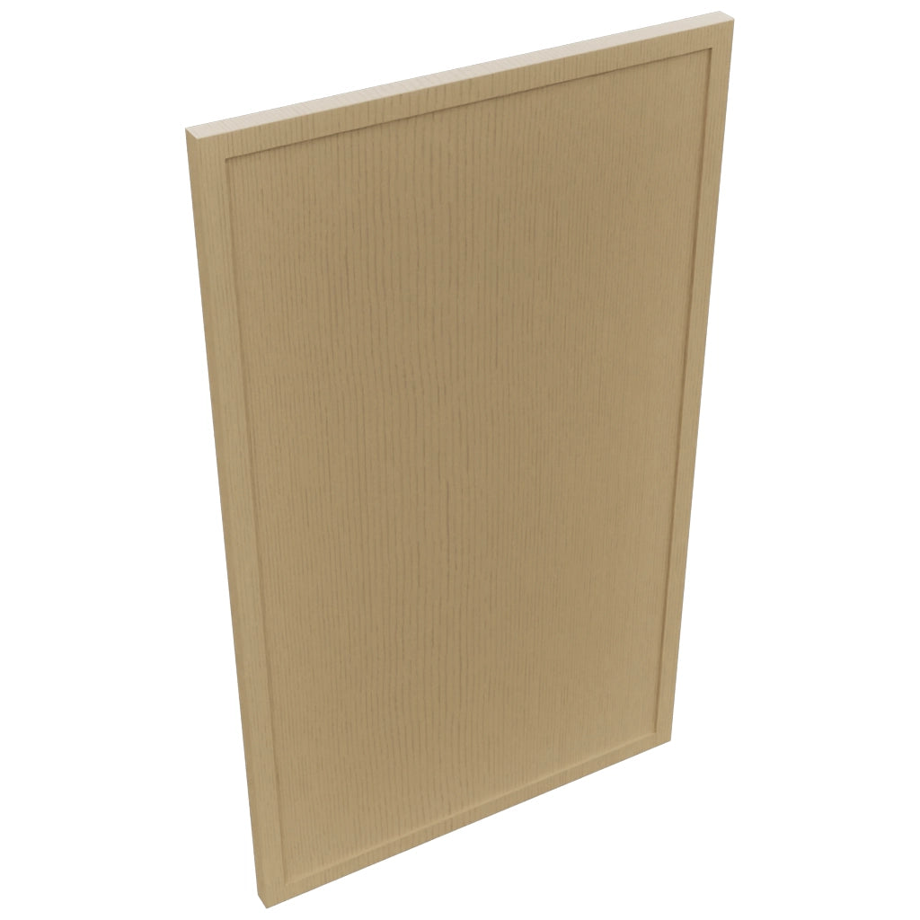 Fabuwood Luna Natural Oak DD W1830 DOOR Panel, Top View