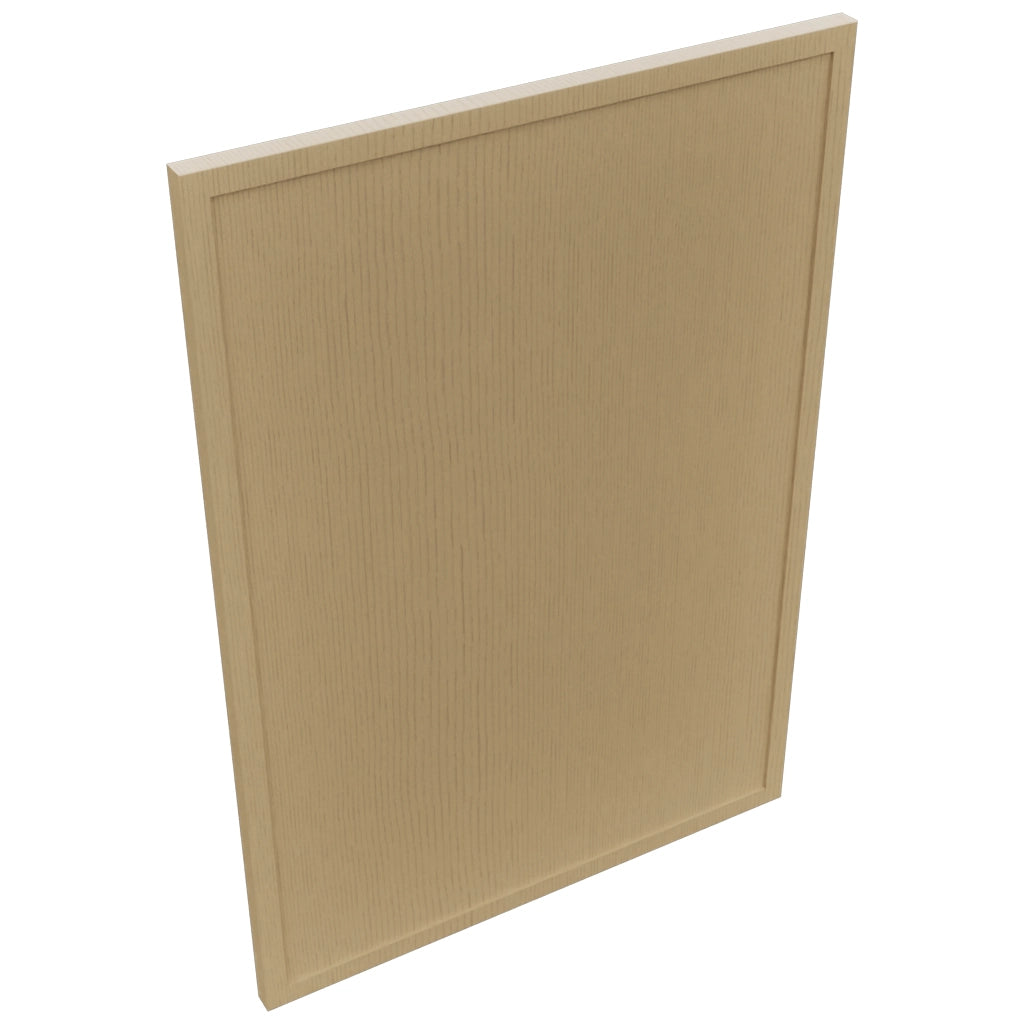 Fabuwood Luna Natural Oak DD W2130 DOOR Panel, Top View