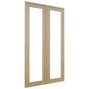 Fabuwood Luna Natural Oak DS DFG2442 Wall Prepped Door, Front View
