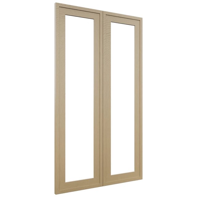 Fabuwood Luna Natural Oak DS DFG2442 Wall Prepped Door, Front View