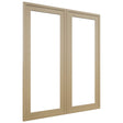 Fabuwood Luna Natural Oak DS DFG3036 Wall Prepped Door, Front View