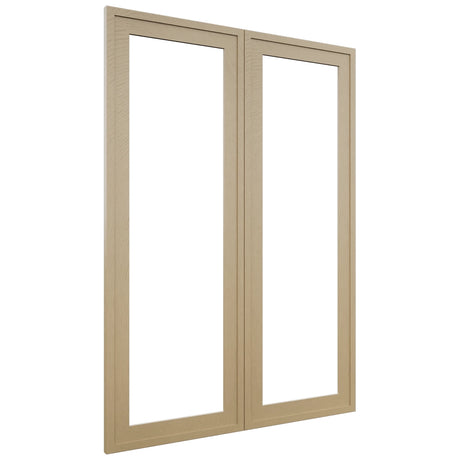 Fabuwood Luna Natural Oak DS DFG3042 Wall Prepped Door, Front View