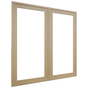 Fabuwood Luna Natural Oak DS DFG3636 Wall Prepped Door, Front View
