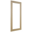 Fabuwood Luna Natural Oak DS DFGD2436 Wall Prepped Door, Front View