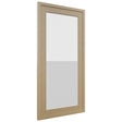 Fabuwood Luna Natural Oak DS GDW1530 Wall Glass Door, Front View