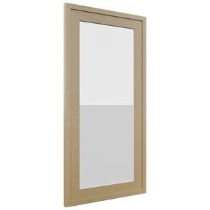 Fabuwood Luna Natural Oak DS GDW1530 Wall Glass Door, Front View
