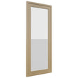 Fabuwood Luna Natural Oak DS GDW1536 Wall Glass Door, Front View