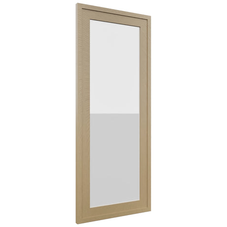 Fabuwood Luna Natural Oak DS GDW1536 Wall Glass Door, Front View
