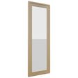 Fabuwood Luna Natural Oak DS GDW1542 Wall Glass Door, Front View