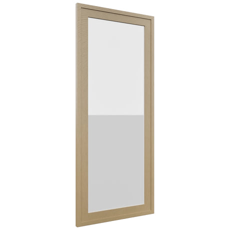 Fabuwood Luna Natural Oak DS GDW1842 Wall Glass Door, Front View