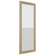 Fabuwood Luna Natural Oak DS GDWD1860 Wall Glass Door, Front View