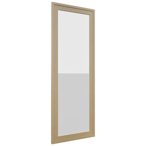 Fabuwood Luna Natural Oak DS GDWD1860 Wall Glass Door, Front View