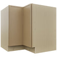Fabuwood Luna Natural Oak ERB36 Base Corner Easy Reach Cabinet, Front View