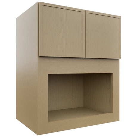 Fabuwood Luna Natural Oak MC303621 Wall Microwave Cabinet, Front View