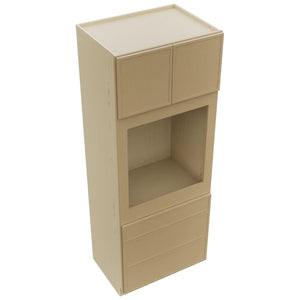 Fabuwood Luna Natural Oak OC3390S Tall Oven Cabinet Single, Top View