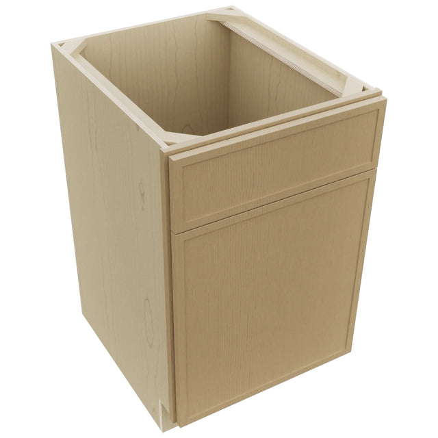 Fabuwood Luna Natural Oak SB21 Base Sink Cabinet, Top View