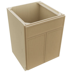 Fabuwood Luna Natural Oak SB24 Base Sink Cabinet, Top View