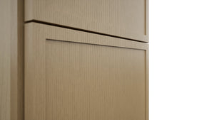 Fabuwood Luna Natural Oak TP151296 Tall Pantry Cabinet, Detail View