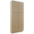 Fabuwood Luna Natural Oak TP241284 Tall Pantry Cabinet, Front View