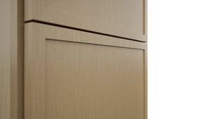 Fabuwood Luna Natural Oak TP242484 Tall Pantry Cabinet, Detail View