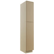 Fabuwood Luna Natural Oak TP242490 Tall Pantry Cabinet, Front View