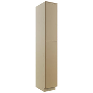 Fabuwood Luna Natural Oak TP242496 Tall Pantry Cabinet, Front View