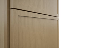 Fabuwood Luna Natural Oak TP242496 Tall Pantry Cabinet, Detail View