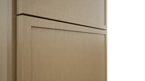 Fabuwood Luna Natural Oak TP301284 Tall Pantry Cabinet, Detail View
