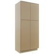 Fabuwood Luna Natural Oak TP362484 Tall Pantry Cabinet, Front View