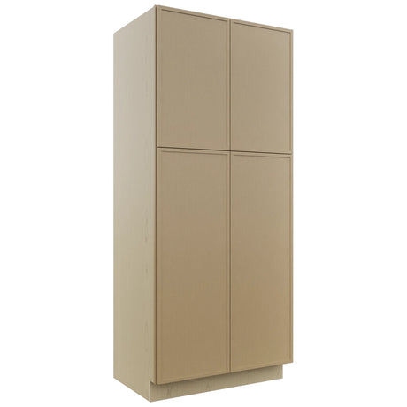 Fabuwood Luna Natural Oak TP362484 Tall Pantry Cabinet, Front View